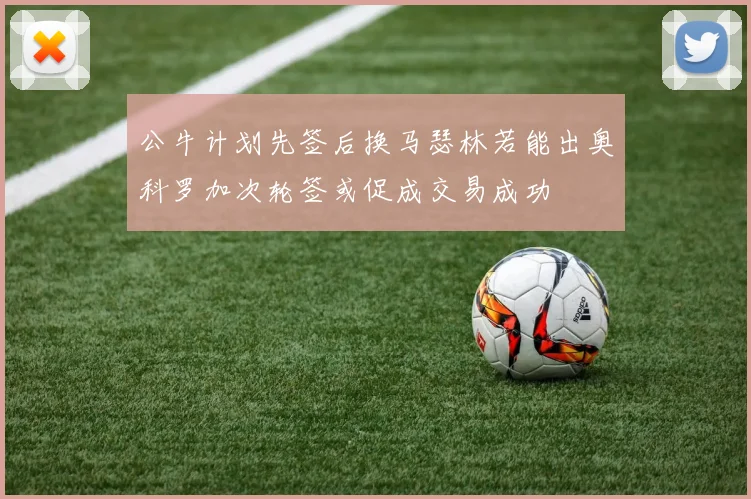 公牛计划先签后换马瑟林若能出奥科罗加次轮签或促成交易成功